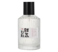 POPETPOP Perfume Fresco Portátil 50Ml para Mujer y Hombre Estilo Japonés Fragancia Duradera Ligera y Versátil para Fiesta Hogar y Viaje Aroma Unisex Red Pink Lychee