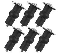 POPETPOP Pernos de Reemplazo para Asiento de Inodoro de Acero Inoxidable Arandela de 16 Mm, Tornillos de Expansión para Fijación, Accesorios de Instalación para Baño, 6 Piezas