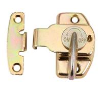 POPETPOP Pestillo para Hoja de Mesa Metálico Resorte Conector para Mesa de Comedor Cierre Seguro para Estaciones de Trabajo Acabado Esmaltado 1 Juego