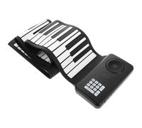 POPETPOP Piano de Rollo Manual de Teclas Piano Plegable de Silicona Enrollado con Altavoz para Principiantes