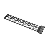 POPETPOP Piano Electrónico Portátil de Teclas Teclado Roll Up para Principiantes para Adultos de Almacenar y Llevar Sonido Incorporado Silicona Duradera