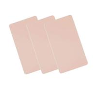 POPETPOP Piel de Práctica para Tatuajes de Silicona sin Color 3 Piezas Tamaño Alargado Rosa para Artistas y Principiantes Práctica de Tatuaje Profesional Uso en Estudio