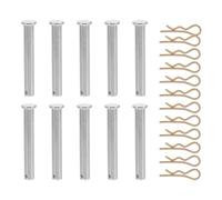 POPETPOP Pin de Acoplamiento para Andamios con Clip de Seguridad Pasador de Fijación de Resistente y Ligero para Construcción y Obras