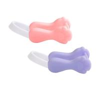POPETPOP Pinzas Enderezar Silicona Nariz de Diseño Ergonómico 2piezas y Moldear la Zona Nasal Sueño