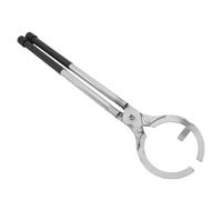 POPETPOP Pinzas Grandes para Fundición de Metales y Crisol, Acero Inoxidable Diseño Ergonómico de Mango Largo, Capacidad para Crisoles de Grafito 3-4kg, Uso en Joyería y Laboratorios
