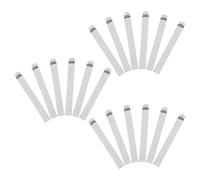 POPETPOP Pinzas para Dobladillos de Acero Inoxidable 18 Piezas con Regla de Costura de 76 CM para Telas Clips Metálicos para Coser Posicionamiento y Acolchado Herramientas para