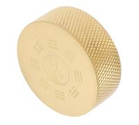 POPETPOP Pisapapeles Redondo Pequeño de Metal para Caligrafía China Accesorio Artesanal Reutilizable de Escritorio Decoración Tradicional para Pintura y Dibujo Peso Estable para Papel