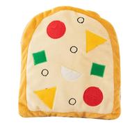 POPETPOP Pizza De Juguete para Perros Juguetes Hámster Suministros para Mascotas Mastica Cachorro para Perros Pequeñas Pasta De para Perros Perro Salchicha De Peluche Felpa