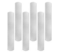 POPETPOP Placas de Acero para Culturismo 6 Piezas 15X2,5X0,6 CM 0,2 Kg Cada una Kit de Pesas para Entrenamiento de Hombros y Espalda