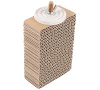 POPETPOP Plataforma para Perchas de Pájaros de Papel Corrugado para Loros, Accesorio para Jaulas Que Atrae Atención y Acomoda Múltiples Aves en Juego