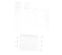 POPETPOP Plataforma para Tortugas Acrílica Transparente con Soporte de Pared Terraza de Descanso para Tortugas y Reptiles Acuarios y Terrarios Multifuncional para Baño y Decoración