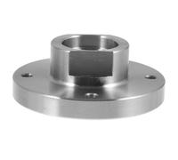 POPETPOP Plato de Torno de Acero para Madera Placa Frontal con Rosca Orificios Accesorio de Sujeción para Torno de Carpintería Compatible con Mandril