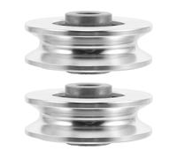 POPETPOP Polea de Cable de Gimnasio de Aleación de Aluminio Rodamiento Silencioso y Resistente, Pack de 2 Piezas para Máquinas de Fitness y Gimnasio en Casa