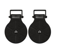 POPETPOP Poleas para Gimnasio 2 Unidades Ruedas de Cable Resistentes para Máquina de Pesas Poleas Fijas Compactas para Rehabilitación y Entrenamiento de Fuerza en Casa