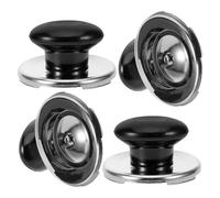 POPETPOP Pomo para Tapa de Hervidor de Agua Silbato 4 Unidades Metal Resistente Asa de Repuesto para Tetera Accesorio Práctico para Cocina Función de Aviso Acústico