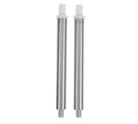 POPETPOP Poste De Repuesto para Escobilla De Baño De Acero Inoxidable 6.88 Pulgadas 2 Varillas Accesorio para Cabezal De Escobilla De Inodoro Recambio De Mango con Rosca para Limpieza Y Mantenimiento