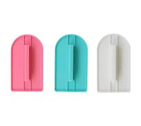 POPETPOP Prensatelas Aplanadora 3 Piezas para Pintura de Gemas Herramienta de Fijación Ergonomica Accesorios para Manualidades Kit de Aplanado para Bordar Imágenes de Diamante