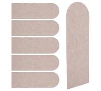 POPETPOP Protector de Pared Adhesivo, 6 Piezas de Fieltro de Poliéster Suave, Diseño Decorativo y Anticolisión para Habitaciones Infantiles y Tatamis