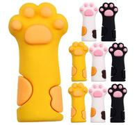 POPETPOP Protector de Silicona para Tijeras de Cutículas 9 Piezas Diseño de Dibujos Animados para Manicura y Pedicura Funda Cómoda y Resistente para Cuidado de Uñas