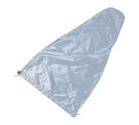 POPETPOP Protector de Violín 3/4 y 4/4 de Seda Ligera Funda Antipolvo para Violín Cubierta Decorativa Gris Claro Accesorio Práctico para Protección y Almacenamiento en Casa