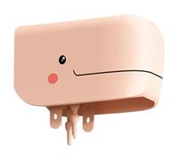 POPETPOP Protector para Grifo de Bañera Infantil Diseño de Ballena Silicona Segura Color Beige Tapa para Caño de Bañera para Bebés Cubre Grifos para Baño Seguro y Protección Infantil