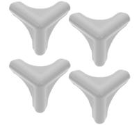 POPETPOP Protectores de Esquinas Suaves de Silicona Anticolisión 4 Unidades para Muebles y Campanas Extractoras, Ideales para Evitar Golpes en Mesas y Encimeras