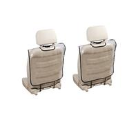 POPETPOP Protectores Transparentes para Respaldo de Asiento de Coche 2 Piezas Antipatadas Impermeables para Uso Familiar Estación Todo Tipo Vehículos