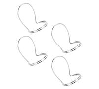 POPETPOP Púas Huecas de Metal Diseño Ergonómico y Liviano Juego de 4 para Dedo Pulgar e Índice para Interpretación Musical