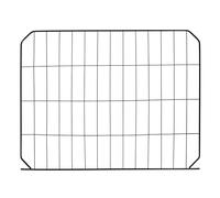 POPETPOP Puerta para Jaula de Perro y Gato de Malla de Hierro 35x45 Cm, Accesorio DIY para Parque Infantil y Corral de Mascotas, Entrada Segura y Montaje Libre