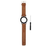 POPETPOP Pulsera Seguimiento Vintage de para Rastreador Localizadora Cuero Ajustable Protección Ligera Tamaño Marrón Infantil
