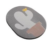 POPETPOP Rascador de Pared para Gatos de Interior de Cartón Corrugado Almohadilla para Rascar Vertical 45 X 34 CM Diseño Cactus Protector de Muebles y Espacio Reducido