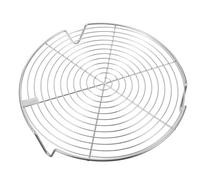 POPETPOP Rejilla para Vaporera de Acero Inoxidable 304 Diámetro Grande de 22 CM, Bandeja para Cocinar al Vapor y Enfriar, Adecuado para Uso en y Arroceras