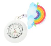 POPETPOP Reloj de Clip Retráctil con Diseño de y Carátula Reloj Portátil para Mujeres para Enfermeras y Estudiantes