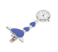 POPETPOP Reloj de Enfermera Colgante Portátil Diseño de Esfera Grande, Material de Aleación de Metal y Vidrio, Estilo Moderno para Profesionales Médicas