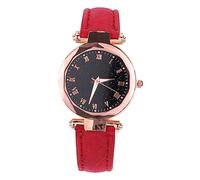 POPETPOP Reloj de Mujer de Cuero con Esfera de y Diseño Elegante y Práctico para