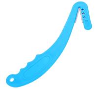 POPETPOP Removedor de Etiquetas de Oreja para Ganado de Acero Resistente, Herramienta Cortadora para Vacas, Cerdos y Ovejas, Quitacrotales Azul Multifuncional para Manejo en Granja