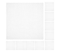 POPETPOP Reutilizables de Malla de Plástico Cuadrada 10 Láminas Ligeras para Bordado y Manualidades Proyectos de Crochet y Costura