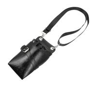 POPETPOP Riñonera Adecuado para Cinturón Portátil Múltiples Bolsillos de Tijeras en Cuero PU Negro para Peluquero Actividades al Aire Libre y Viajes de Negocios