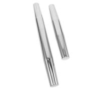 POPETPOP Rodillo de Acero Inoxidable para Masa de Pizza y Galletas, 2 Piezas Fácil Limpieza y Equilibrio Preciso para Hornear Diario en Cocina