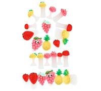 POPETPOP Separadores De Dedos De Silicona 24 Unidades Surtido Colores Pequeño Para Pedicura Profesional y Arte De Uñas Material Suave y Flexible Para Salón De Uñas