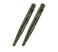POPETPOP Set de 2 Varillas de Jade para Masaje Facial y Acupuntura, Herramienta Natural para Promover la Circulación y Aliviar la Fatiga Ocular en Uso Doméstico