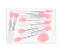 POPETPOP Set de Herramientas de Maquillaje Pincel de Silicona para Aplicación Uniforme de Lápiz Labial y Mascarilla de Labios en Uso Profesional y Diario
