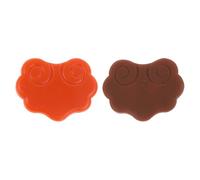 POPETPOP Silenciadores de Práctica para Erhu Nano Compuestos 2 Unidades Filtro Naranja Brillante y Filtro Marrón Profundo Accesorios para Erhu Reducción Efectiva de Ruido para Uso en