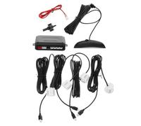 POPETPOP Sistema de Asistencia de Aparcamiento con Sensor de Respaldo Pantalla LED Visual Alertas de Voz y Sonido para Medición Precisa de Distancia Compatible con Vehículos Kit de