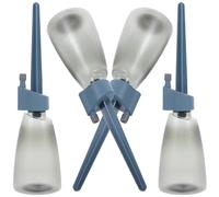 POPETPOP Sistema de Riego Automático para Plantas 4 Picos Regulación Sencilla de Agua Adecuado para Riego por Goteo en Macetas y Huertos Urbanos