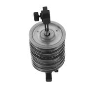 POPETPOP Small Metal Acoustic Guitar Tambourine Sound Hole Bell Feedback Reducer For Guitars Beginner Friendly Portable Rhythm Accessory