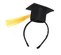 POPETPOP Sombrero de Doctorado Mascotas Accesorios para Disfraces de Mascotas Sombrero Divertido para Perros Gatos Disfraz de Graduación para Cachorros Fiesta de Carnaval con Borla