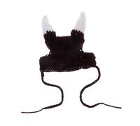 POPETPOP Sombrero De Pirata para Gato Mascota Diadema De De Punto para Disfraz De Gato Gorro De Fieltro para Cosplay para Halloween y Fiestas De Disfraz para Gatito