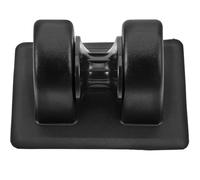 POPETPOP Soporte de Anclaje Bordes Lisos, Instalación Horizontal o Vertical, para Kayak, Bastidor de Soporte de Anclaje, PVC Negro, Diseño, para Embarcación Inflable, para Bote Inflable