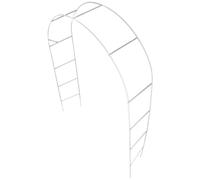 POPETPOP Soporte de Boda Estructura Metálica de Color Claro para Fondo de Fiesta, Enrejado para Plantas Trepadoras, Marco Decorativo para Ceremonias, Cumpleaños y Jardines, Estructura